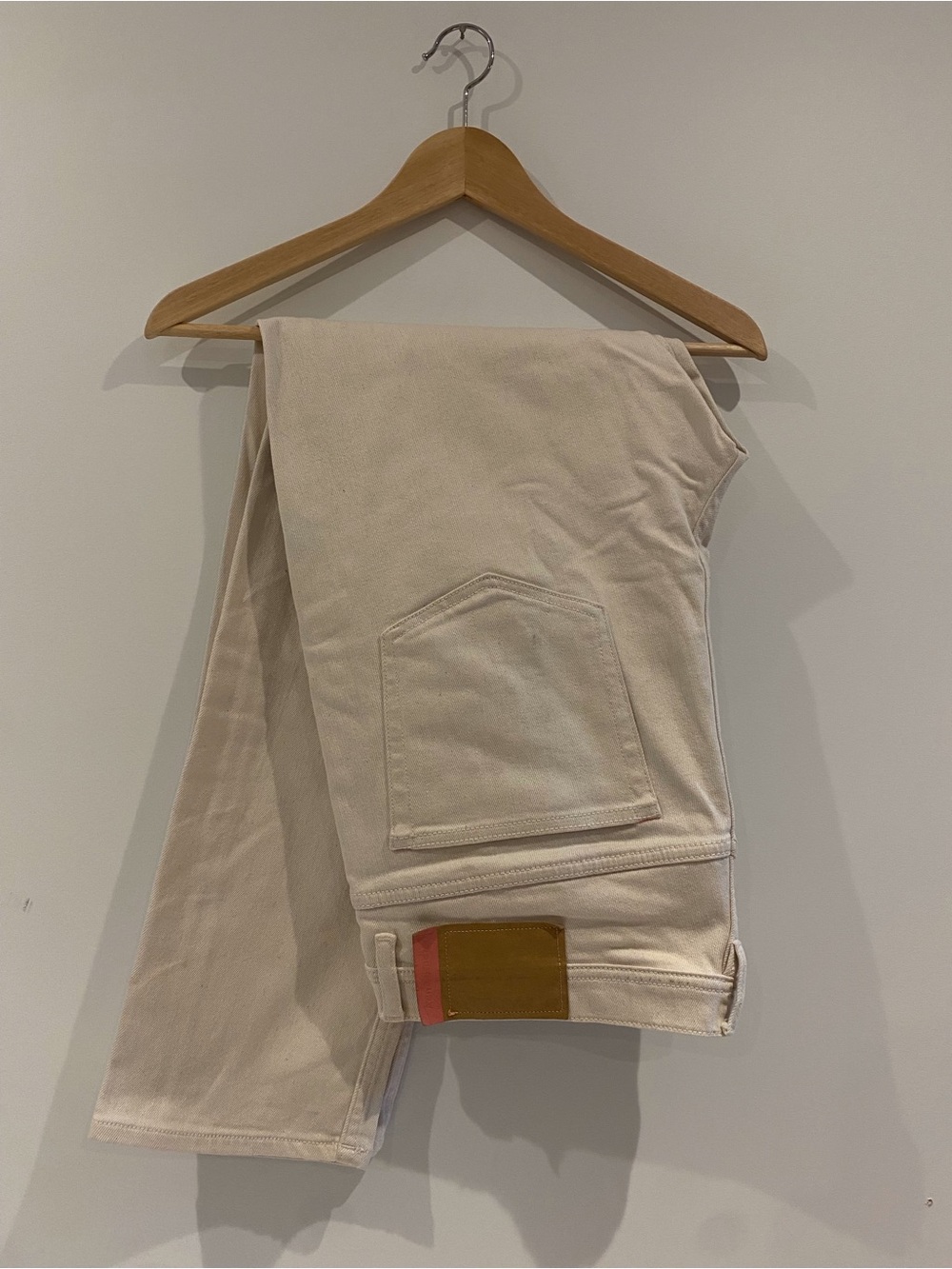 Acne Studio Men’s White Denim